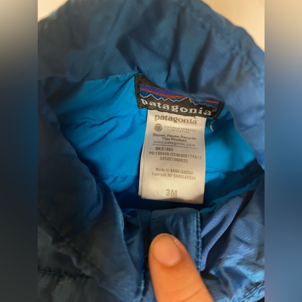 Baby jacket 3months Patagonia